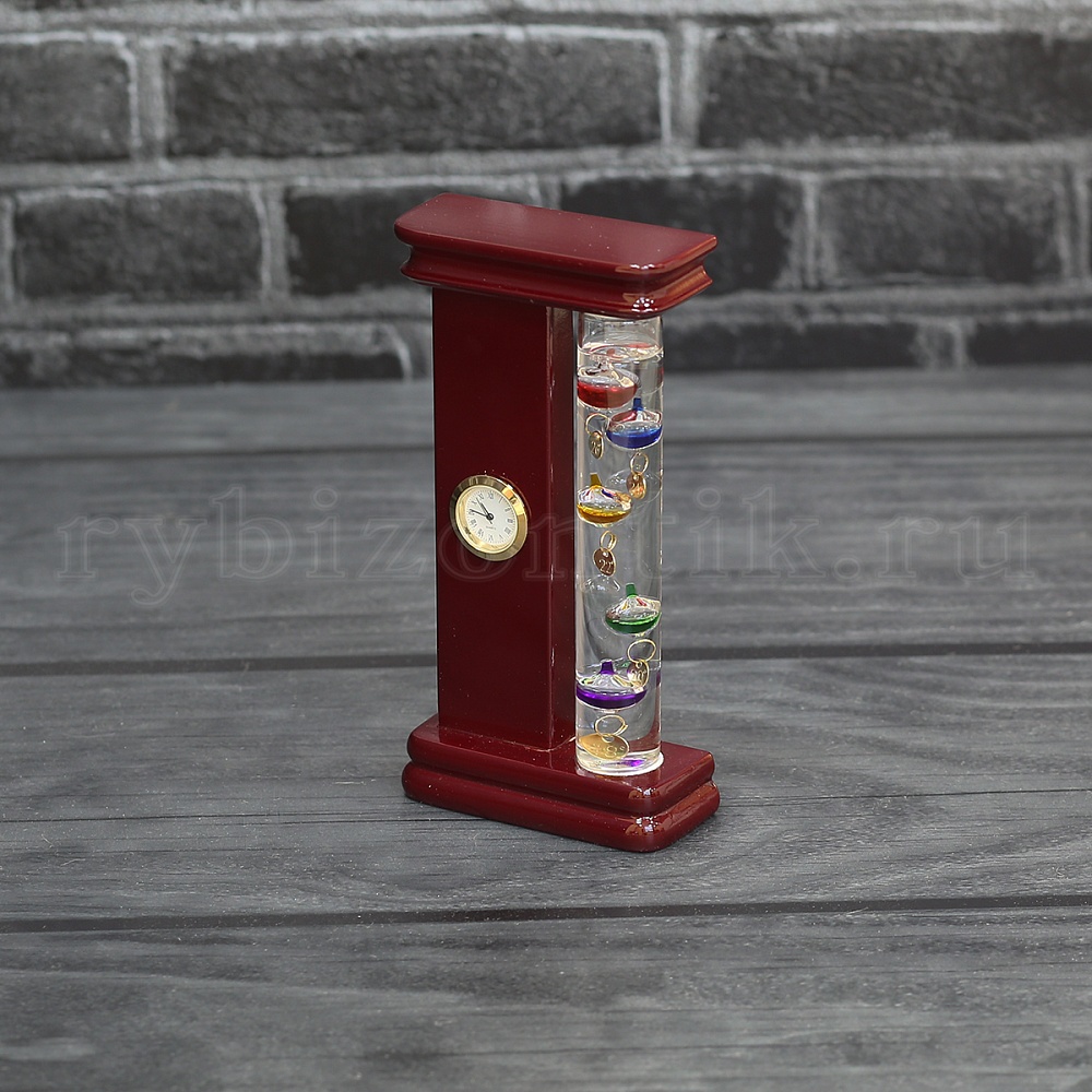 Часы с термометром Галилея Галилео